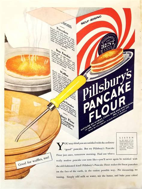 Pancake Tuesday: The Vintage Advertising - The Vintage Inn | Vintage ads food, Vintage ...