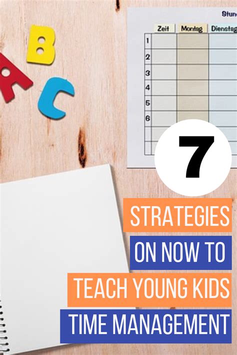 7 Strategies On How To Teach Young Kids Time Management Lup Wai