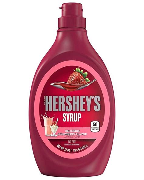 Hersheys Strawberry Syrup 623 Gm Made In Usa Enmbd