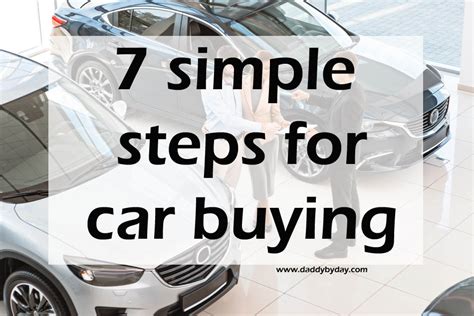 7 Simple Steps For Car Buying Daddy By Day