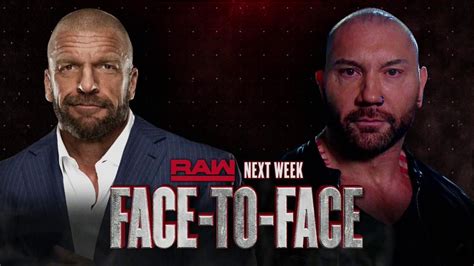 Triple H Batista Segment Announced For Next Weeks Wwe Raw Wonf4w