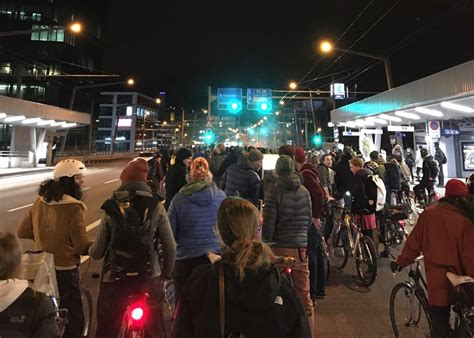 Unless otherwise stated, rides are held on the last friday of every month at 5.30pm. Critical Mass Zürich Februar 2020