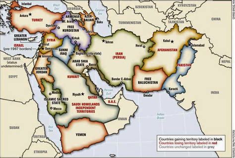 Geography And Maps West Asia