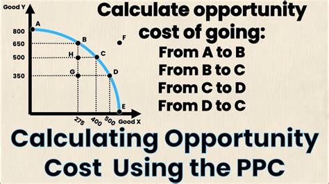 How To Calculate Opportunity Cost Using Ppc Econ Homework Think