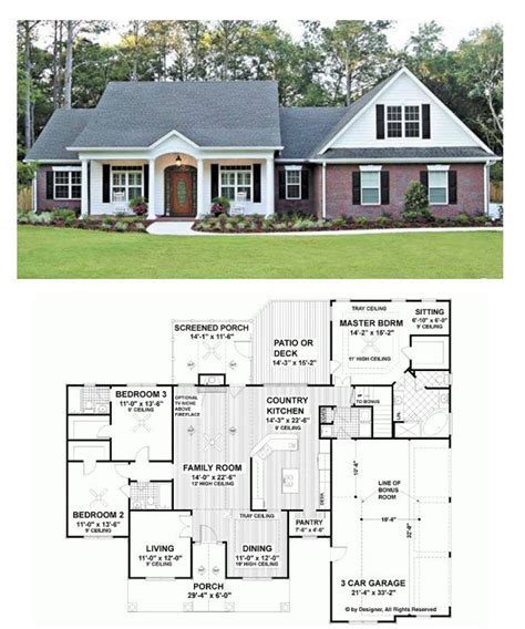Traditional Style House Plan Beds Baths Sq Ft Plan