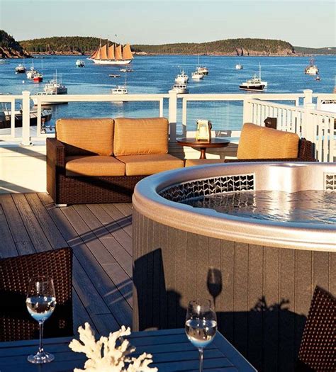 Luxurious Waterfront Accommodations In Bar Harbor Harborside Hotel