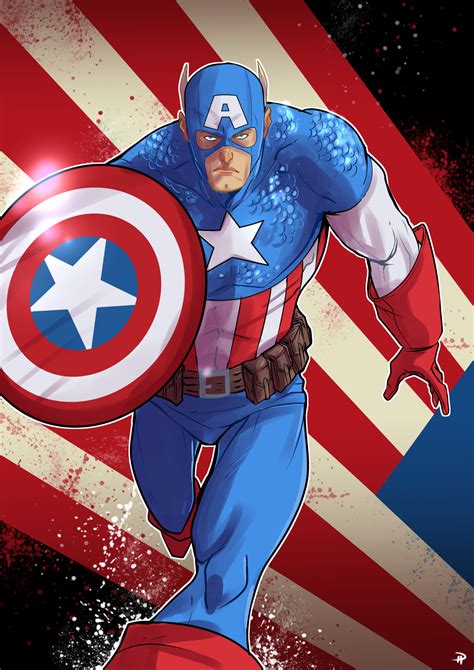 Captain America By Denism79 On Deviantart