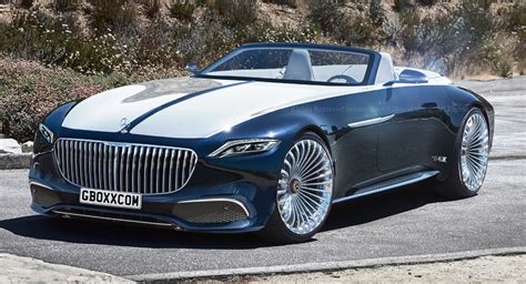 Production Spec Mercedes Maybach Vision 6 Cabriolet Has More Bling Than
