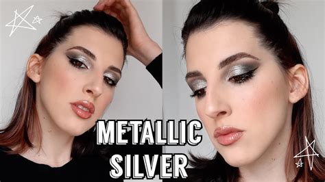 Metallic Silver Makeup Tutorial Youtube