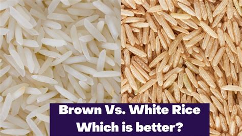 Brown Vs White Rice Which Is Better And Why Youtube