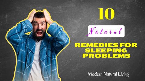 What Are The Natural Remedies For Sleeping Problems Youtube