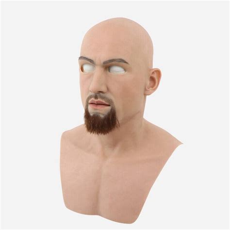 silicone mask man halloween masks handsome realistic high quality unique custom mask human