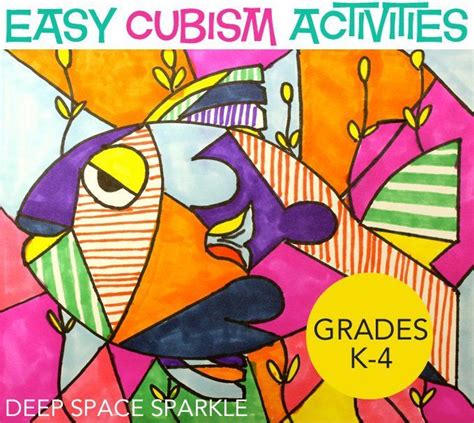 Easy Cubism Art Project Cubist Art Art Activities Cubism Art