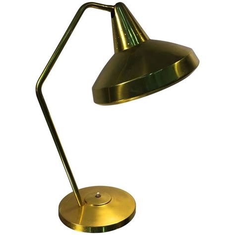 Midcentury Articulated Brass Desk Lamp Brass Desk Lamp Brass Desk