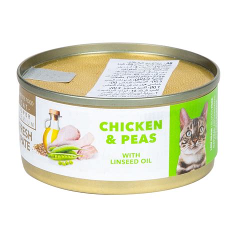Amity Chicken And Peas With Linseed Oil Catfood 80 G Online At Best Price