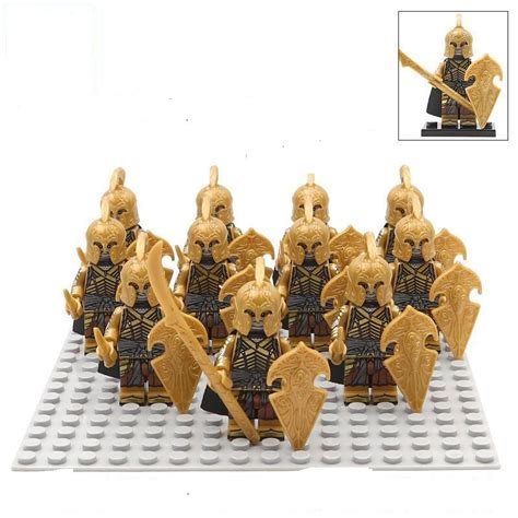 Noldor Elf Warior Lord Of The Rings Sets Lego Minifigures Compatible