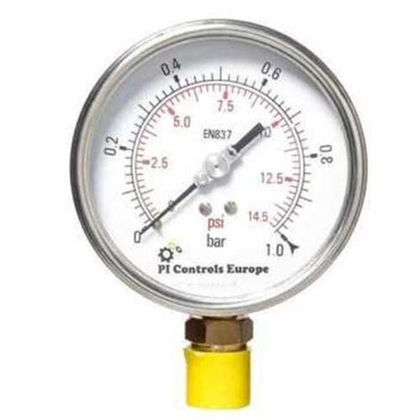 Buy Online Instrume Pi Controls Europe Ss Brass Connection Pressure
