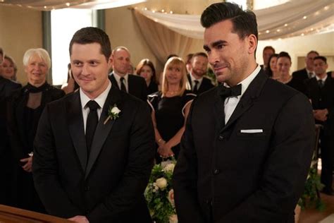 Schitts Creek Series Finale Dan Levy Noah Reid On Their Happy Ending