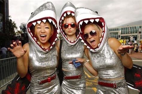 66 funny halloween costumes that ll have you rofl via brit co left shark costume shark