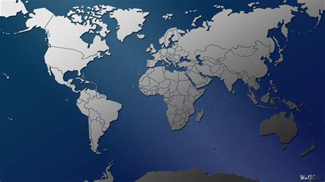 Descargar Fondos De Pantalla Mapa Del Mundo 4k Mapa Del Mundo Azul Images