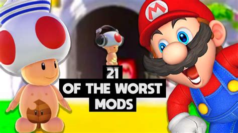 21 Of The WORST Super Mario Odyssey Mods YouTube