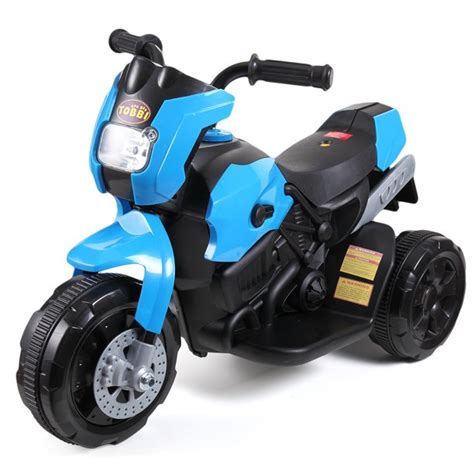 Tobbi 6v Kids Ride On Motorcycle Electric Battery Powered 3 Wheels Kids