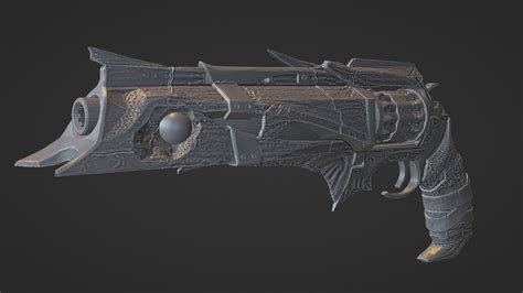 Destiny Thorn Wishes Of Sorrow Ornament Prop Cosplay Replica D Model