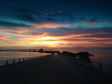 1 21 14 Fort Myers Fishing Report Sunset Sanibel Causeway ~