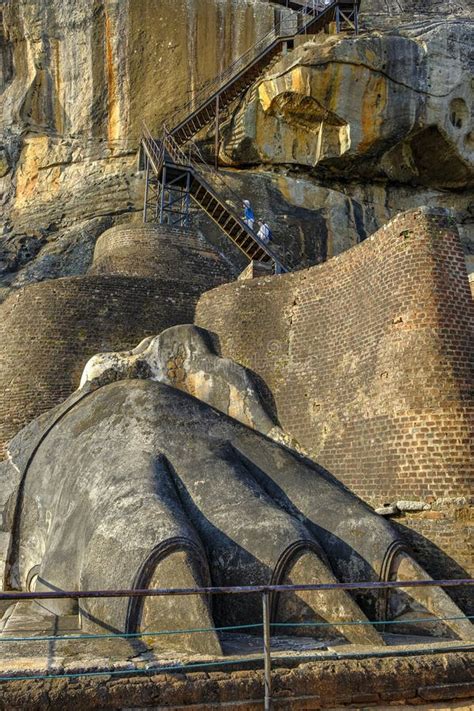 The Fortress Of Sigiriya Rock In Sri Lanka Editorial Stock Photo