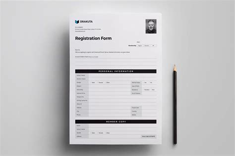 Registration Form Registration Form Stationery Templates Photoshop Help