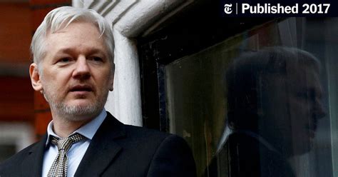 Julian Assange Repeats Offer Of Extradition To Us The New York Times