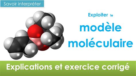 Le Modèle Moléculaire 🧪 Chimie Collège Niveau 4ème Et Plus Youtube