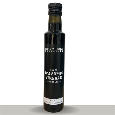 Black Caramelised Balsamic Vinegar 250ml Pokolbin Estate Vineyard