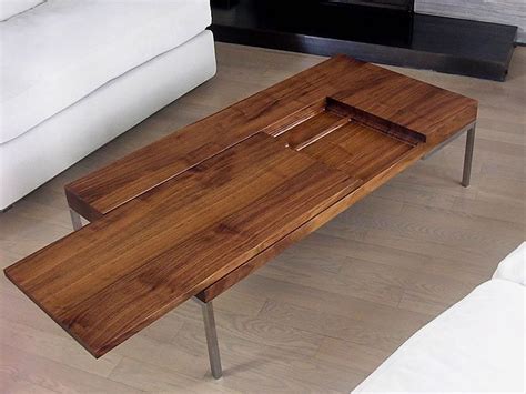 Containing ample storage in its hidden drawer for guns, jewelry, or other valuables, the qline safeguard coffee table solves your hidden storage needs beautifully. Hidden drawer coffee table | Furniture | Pinterest ...