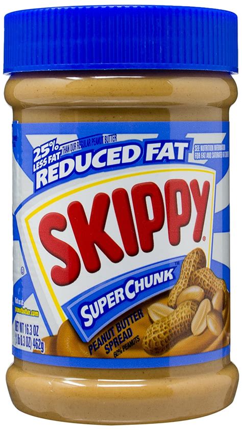 Skippy Reduced Fat Super Chunk Peanut Butter Spread 462g