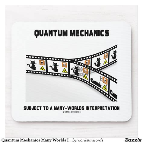 Quantum Mechanics Many Worlds Interpretation Mouse Pad Zazzle Many