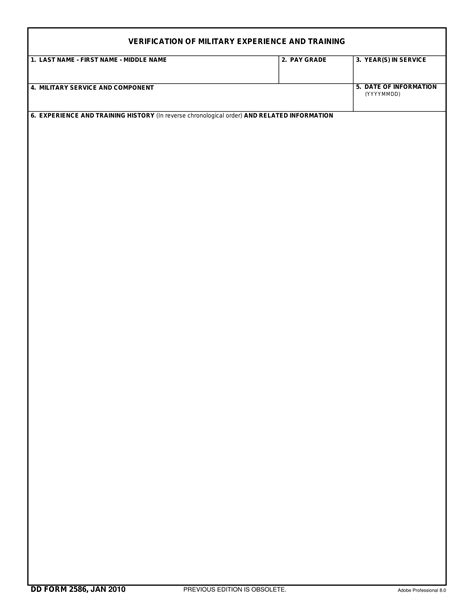 Dd Form 2586 ≡ Fill Out Printable Pdf Forms Online