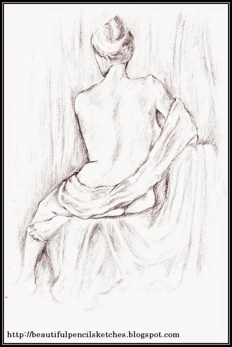 Beautiful Pencil Sketches Pencil Sketch Of Beautiful Girl Sitting From