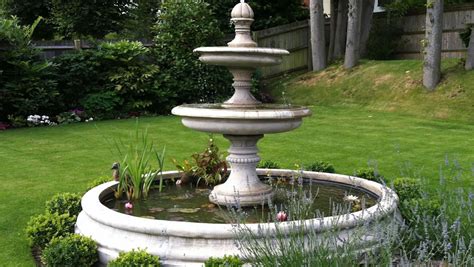 Fountains are also easier to maintain than many other water features, and are relatively painless to install. Fountains - Stone Garden Fountains & Garden Water Features ...