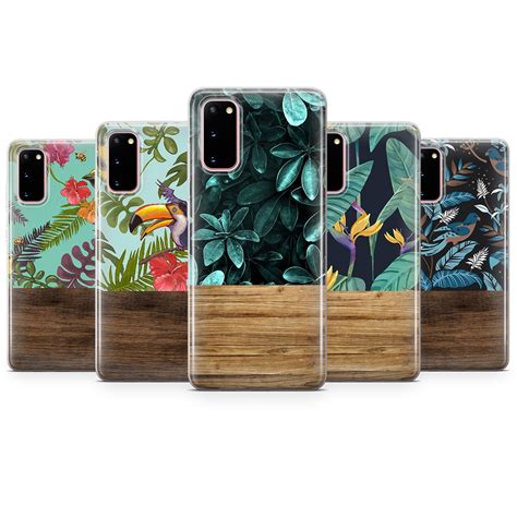 Tropical Phone Case Nature Design Cover For Samsung S20 Ultra Etsy