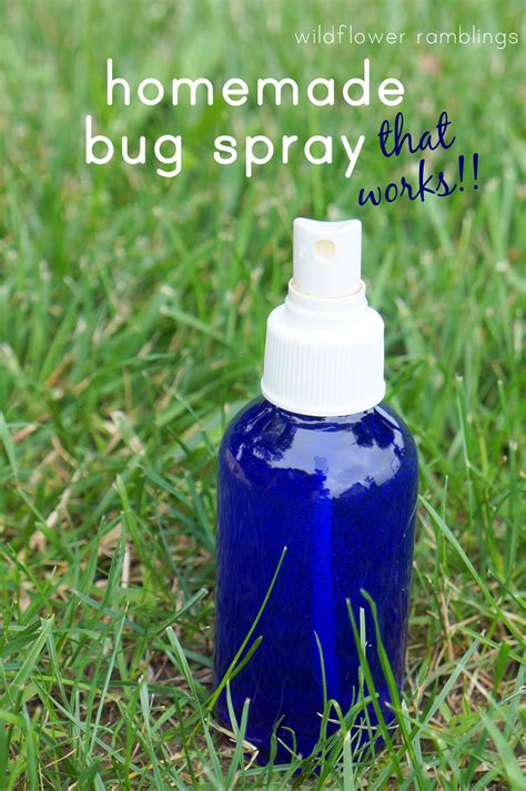 Homemade Bug Spray With Essential Oils Wildflower Ramblings