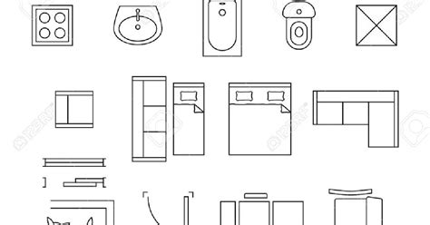 Furniture Symbols For Floor Plans Free