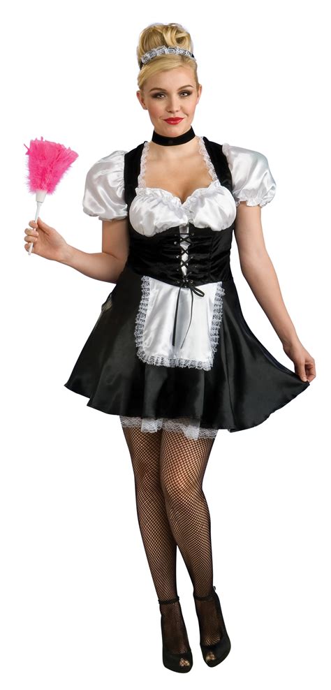 Plus Size French Maid Costume Mr Costumes