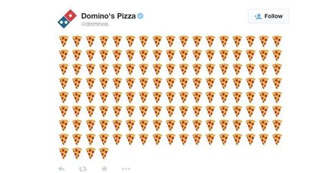 Order A Domino S Pizza Just By Tweeting Emoji Slashgear