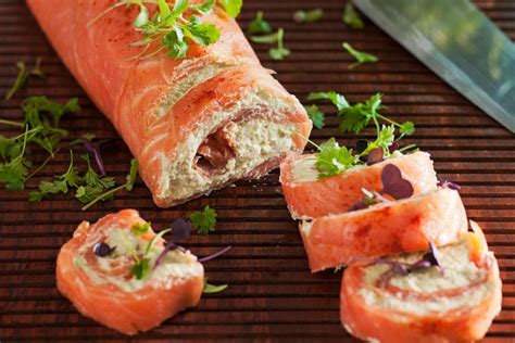 Smoked Salmon And Avocado Roulade Recipe Recipe Better Homes And Gardens