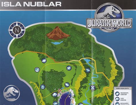Jurassic World Map Rjurassicpark