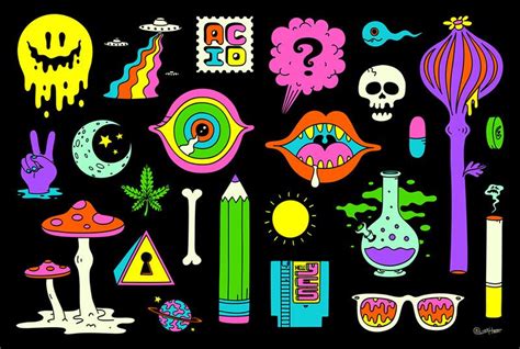 Drugs And Stuff A Lil Digital Illustration Drugs Art Trippy Drawings Hippie Art