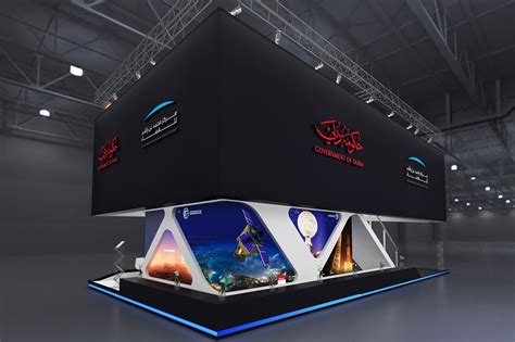 Mohammed Bin Rashid Space Centre Mbrsc Booth Design Exhibition