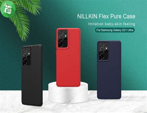 Nillkin Flex Pure Liquid Silicone Case Samsung Galaxy S21 Ultra