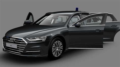 Audi A8 L Security Is An Armored Luxobarge With The S8s Engine